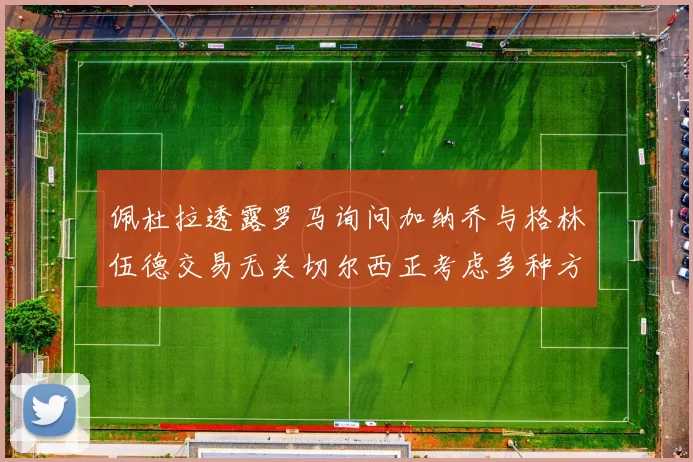 佩杜拉透露罗马询问加纳乔与格林伍德交易无关切尔西正考虑多种方案